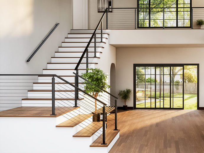 Handrail Color Selection Guide for Modern Industrial Lofts