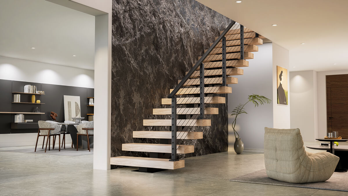 Modern Mansion Staircase Staircase Ideas In Luxury Florida Homes