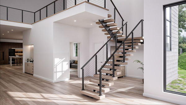 Black-cable-railing-system-with-stainless-steel-fittings