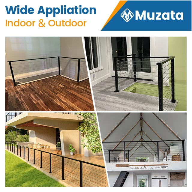 Load image into Gallery viewer, Sample Muzata Stainless Steel Flat Handrail HT10 BP4
