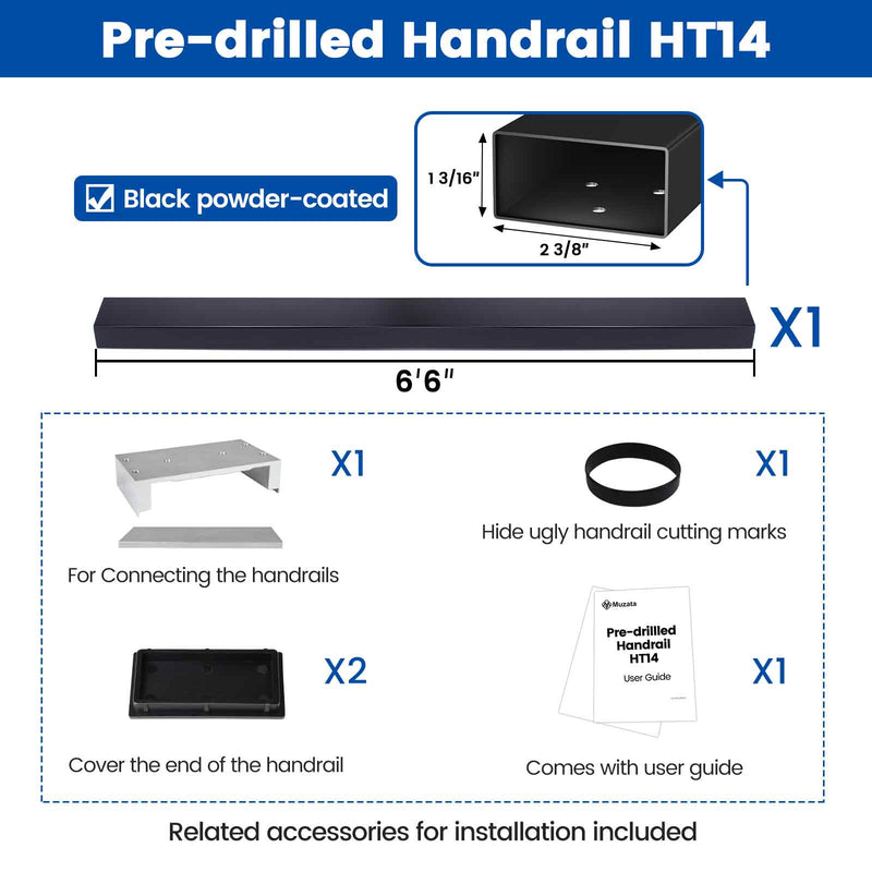 Load image into Gallery viewer, HSL-1864-Handrail-Size