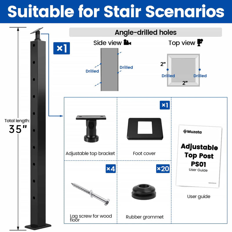 Load image into Gallery viewer, LG01010002-black-post