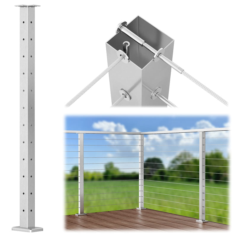 Load image into Gallery viewer, LG01010018-t-corner-brushed-post