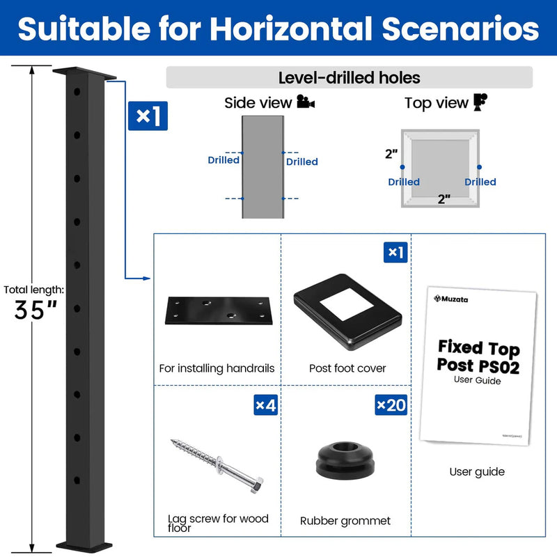 Load image into Gallery viewer, LG01010028-black-post