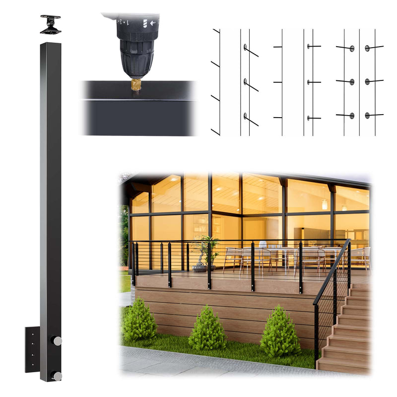 Load image into Gallery viewer, LG01010042-black-post