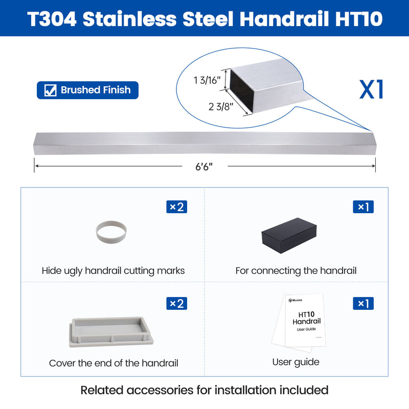Load image into Gallery viewer, LG01020002-Handrail-Dimension-Drawing