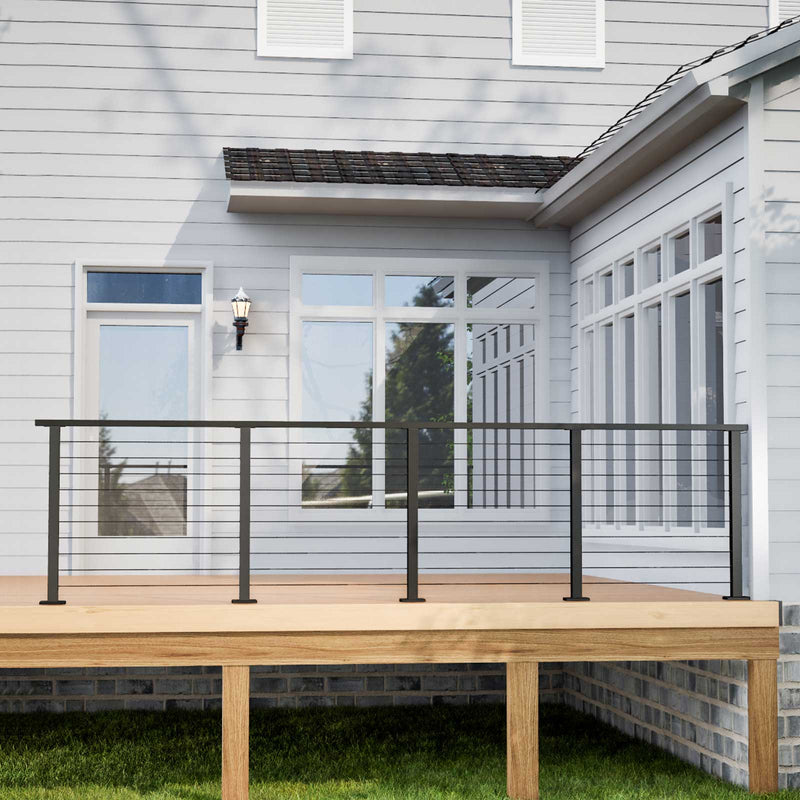 Load image into Gallery viewer, Black Deck Railing