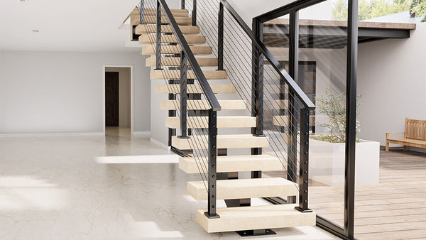 cable railing low maintenance