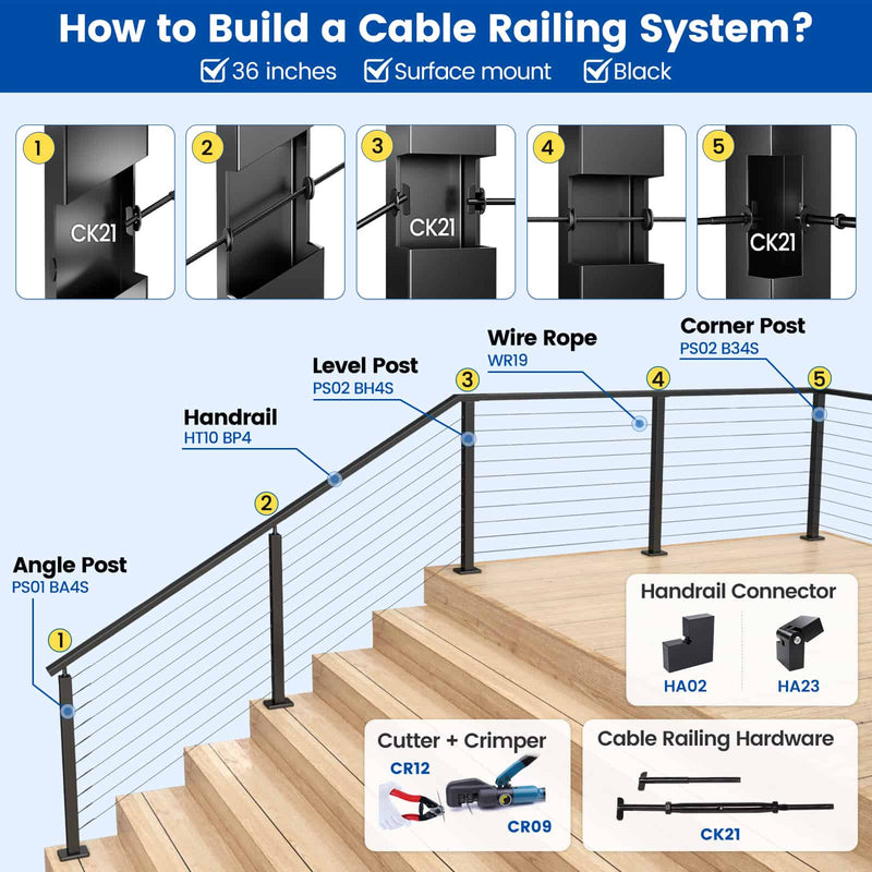 Load image into Gallery viewer, h010-ck21-black-finish-component-system