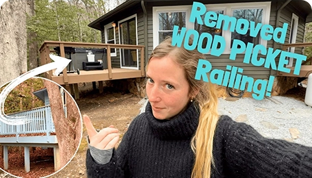 Outdoor Wood Post Railings: Stunning Makeover on a Budget!