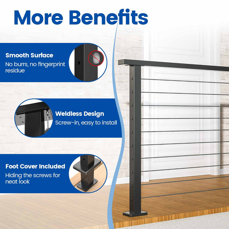 Load image into Gallery viewer, key-features-of-aluminum-level-post-2