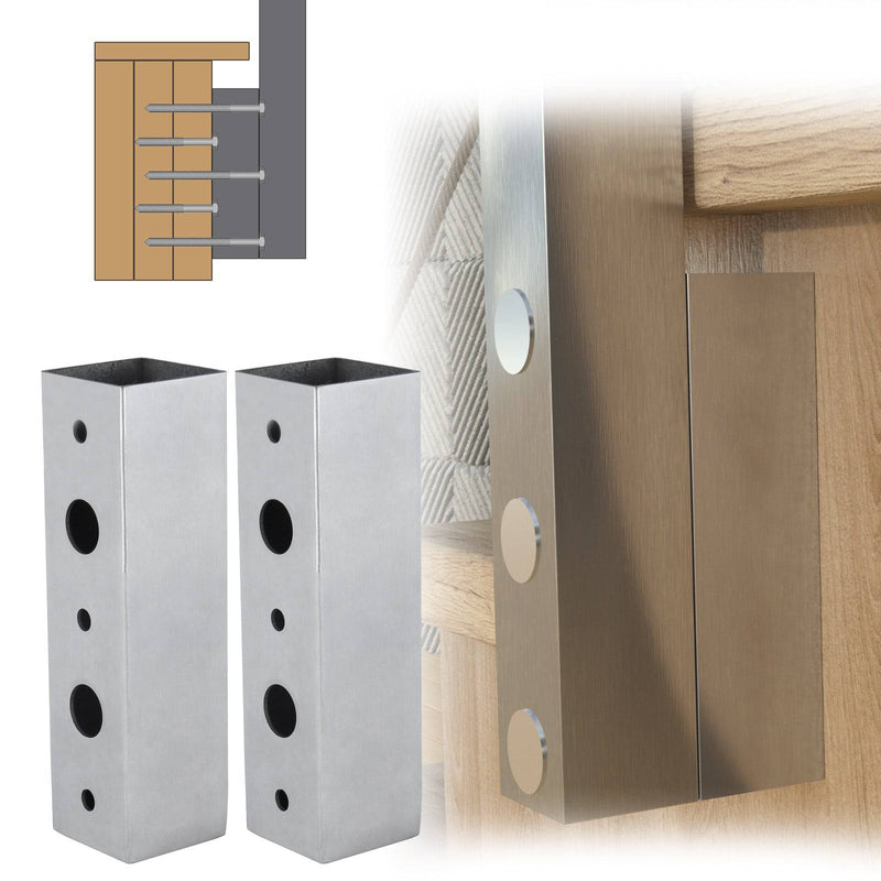 Load image into Gallery viewer, Muzata-PA24-railing-spacer-for-side-mounted-posts