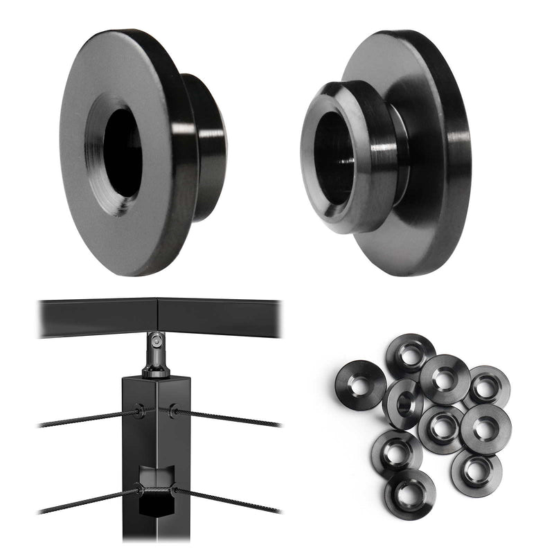 Load image into Gallery viewer, Muzata for 1/8" - 3/16" T316 Wire Rope Protector Sleeve CR90 - Muzata