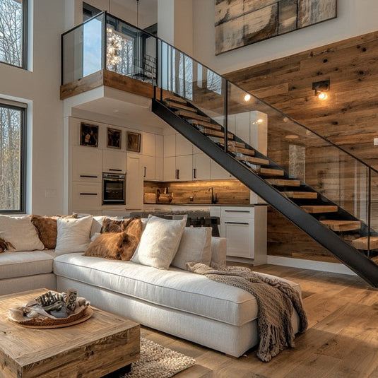 Elevating Interiors with Modern Floating Staircase Designs