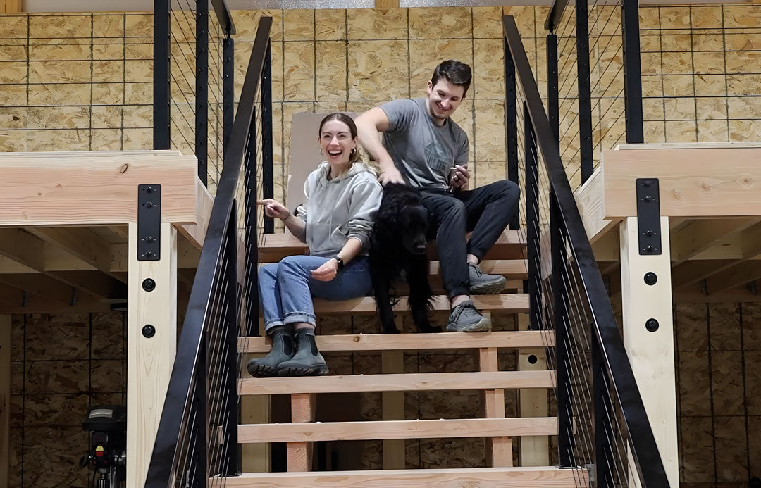 Making A Loft Railing Build an Industrial-Style Loft Railing with Muzata