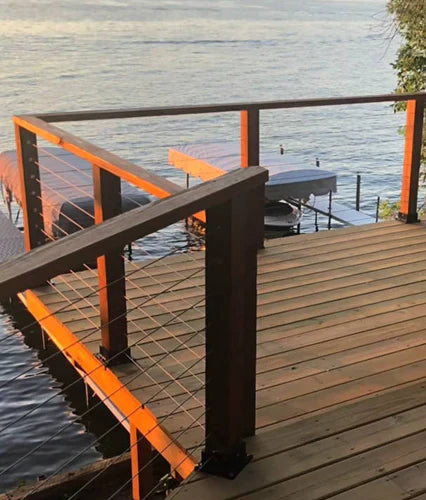 Unobstructed Views: Upgrade Your Space with Cable Deck Railing
