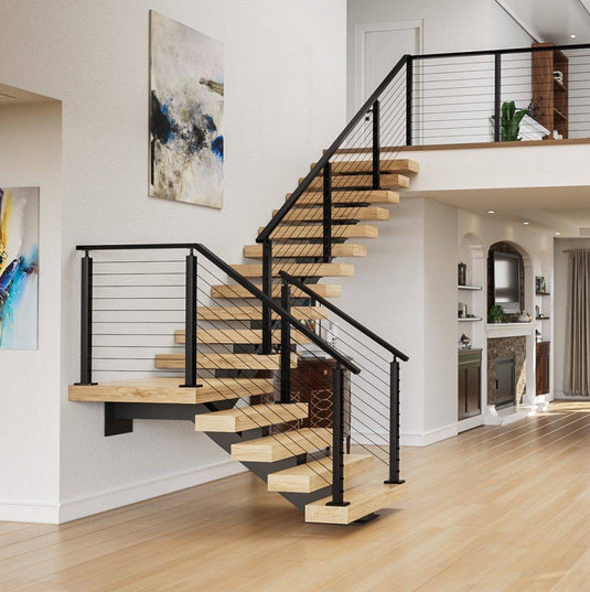 Elevate Your Home: Exploring the Most Popular Types of Stairs