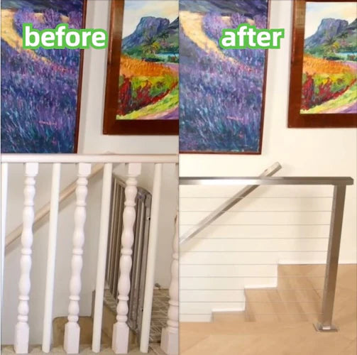 Home Decor Inspiration: Let's Explore Rebecca's railing renovation project