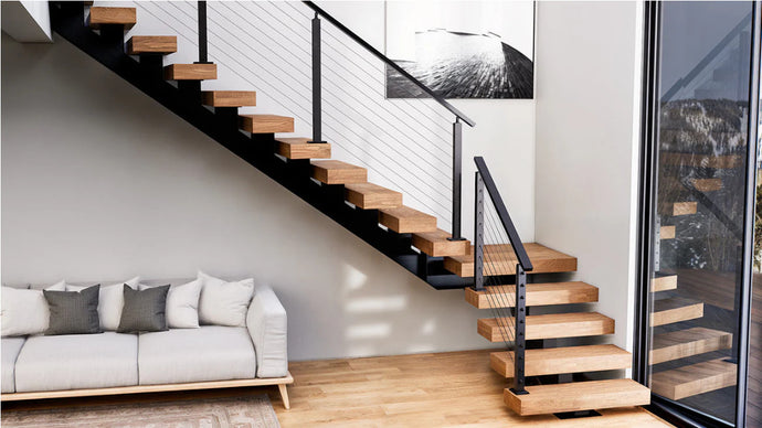 Wood vs Metal: Which Floating Stairs is Better?