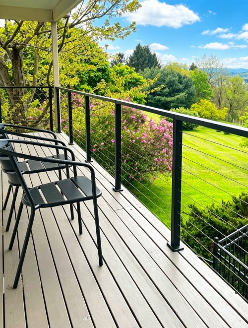 Openview Railing Muzata Cable Railing & Floating Stairs Gallery