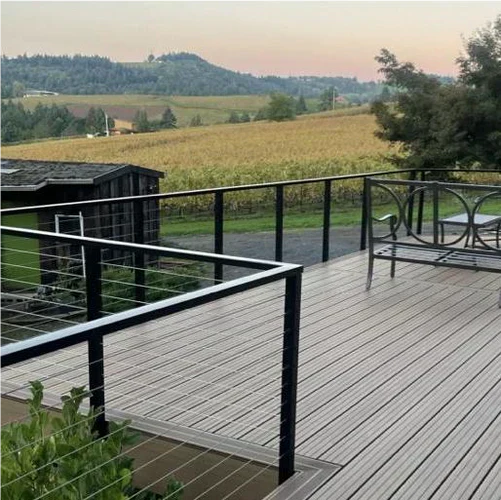 Gooseneck Vs. Simple Railing Choosing the Right Cable Railings: Horizontal vs. Vertical - Muzata ...