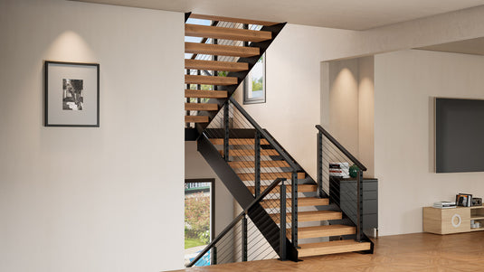 Indoor Double Plate stair