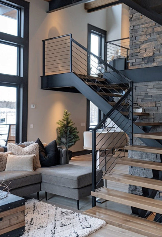 Floating Stairs for Small Spaces: Sleek Solutions for Tight Quarters