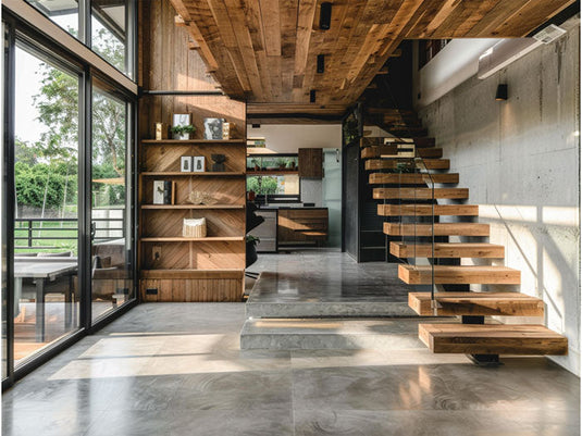 Choosing the Right Materials for Your Floating Staircase for Beginners