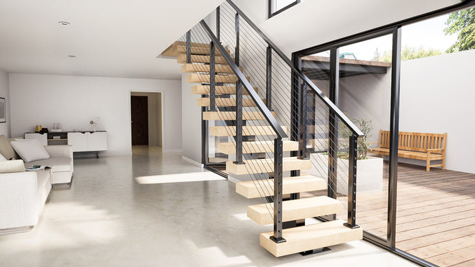 How to Select Materials for Floating Stairs in Diverse Environments?