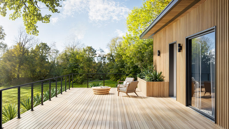 Embrace Nature with Muzata Cable Railing