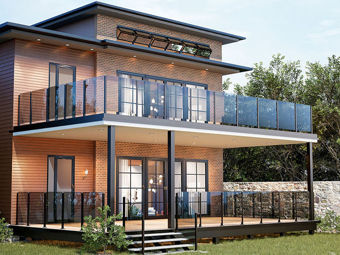 Enhance Your Deck or Balcony with Outdoor Glass Stair Railings: Ideas and Inspiration