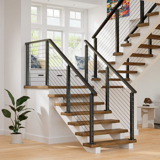 5 DIY Stair Remodel Ideas for Spring
