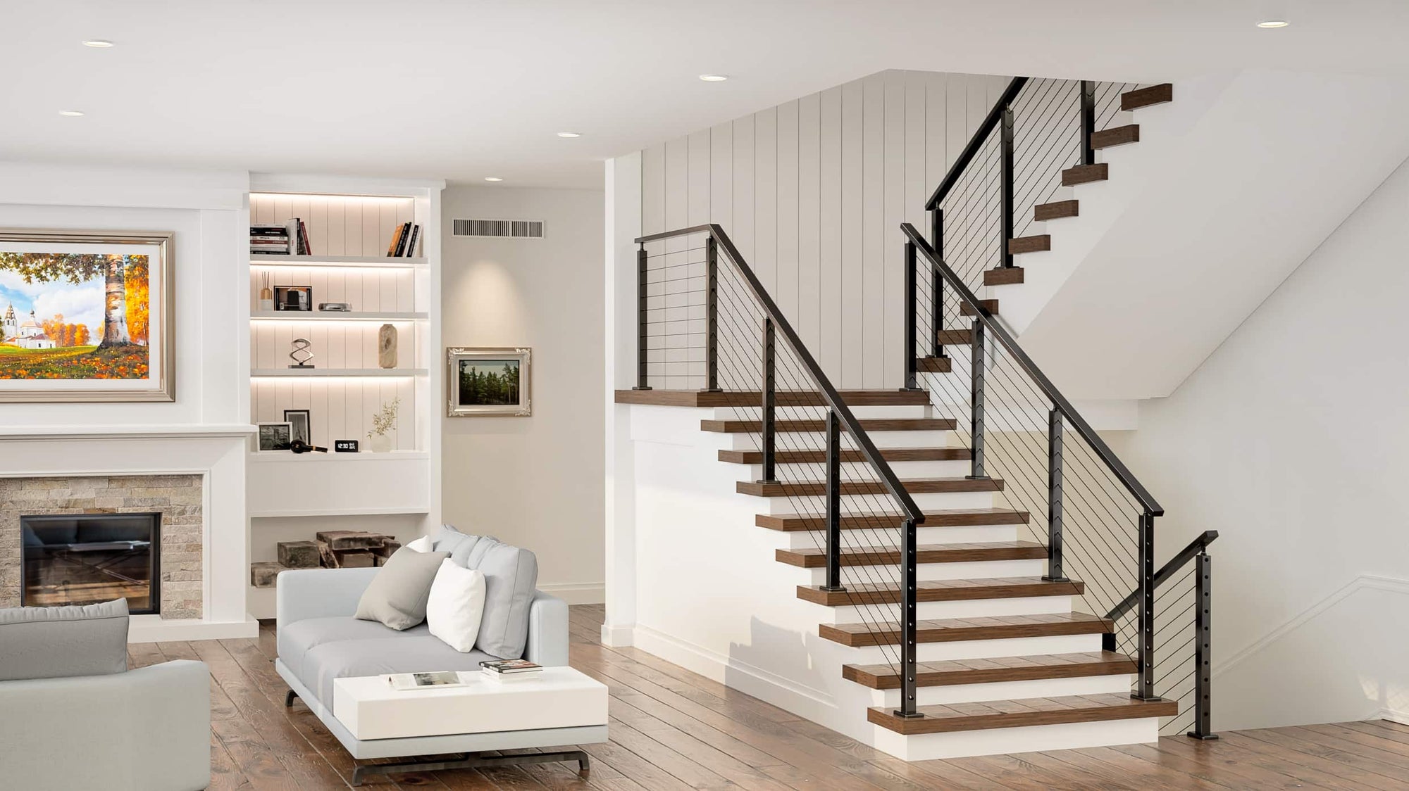 Stair Railings vs Handrails: Key Differences – Muzata