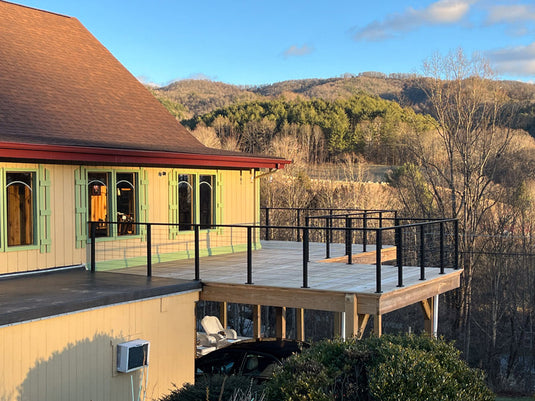 Say Goodbye to Obstructions: Wire Railing Delivers Breathtaking Views