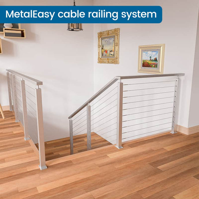 MetalEasy system-36"-brushed-top mount
