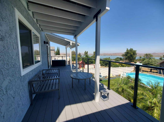 Revamped Balcony with Cable Railing