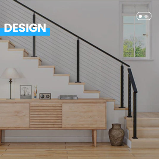 13 Modern Stair Railing Ideas