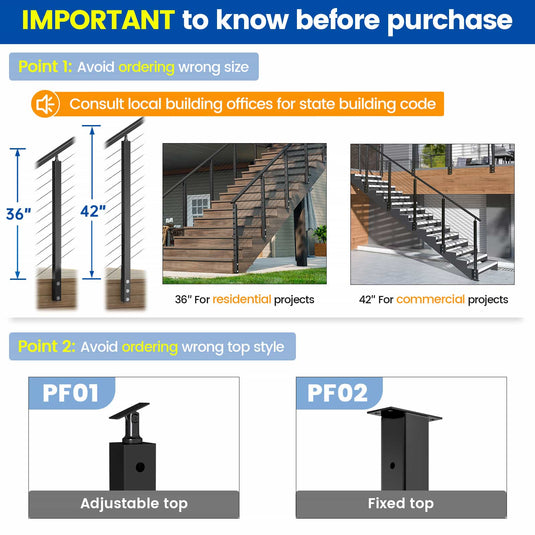 Black-Stainless-Steel-Side-Mount-Post