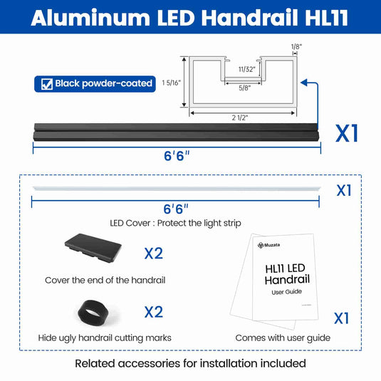 HSL-1582-Handrail-Dimension-Drawing