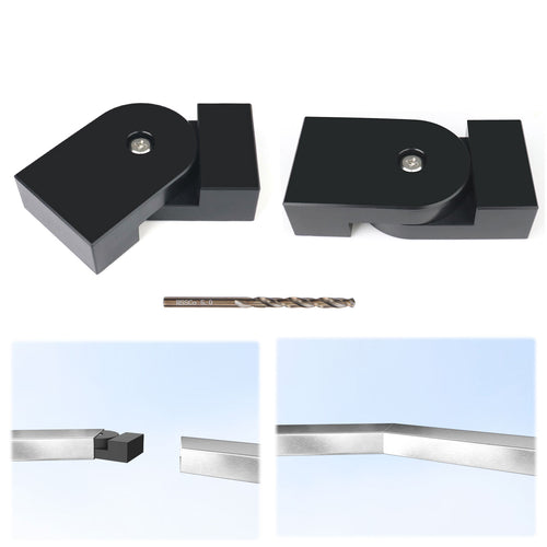 Muzata HA24 BNP handrail connector and drill bit for easy installation