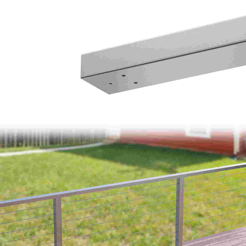 Load image into Gallery viewer, Muzata 6&#39;6&quot; Stainless Steel Brushed Flat Handrail Pre-drilled HT14 SL4 - Muzata
