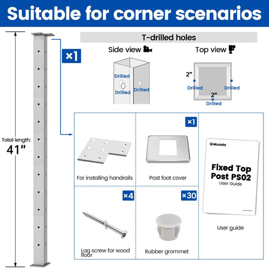 LG01010018-t-corner-brushed-post-size