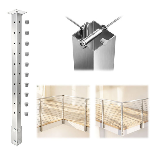 Cable Railing Corner Post
