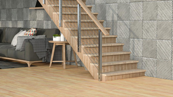 Modern-brushed-stainless-steel-side-mounted-cable-railing