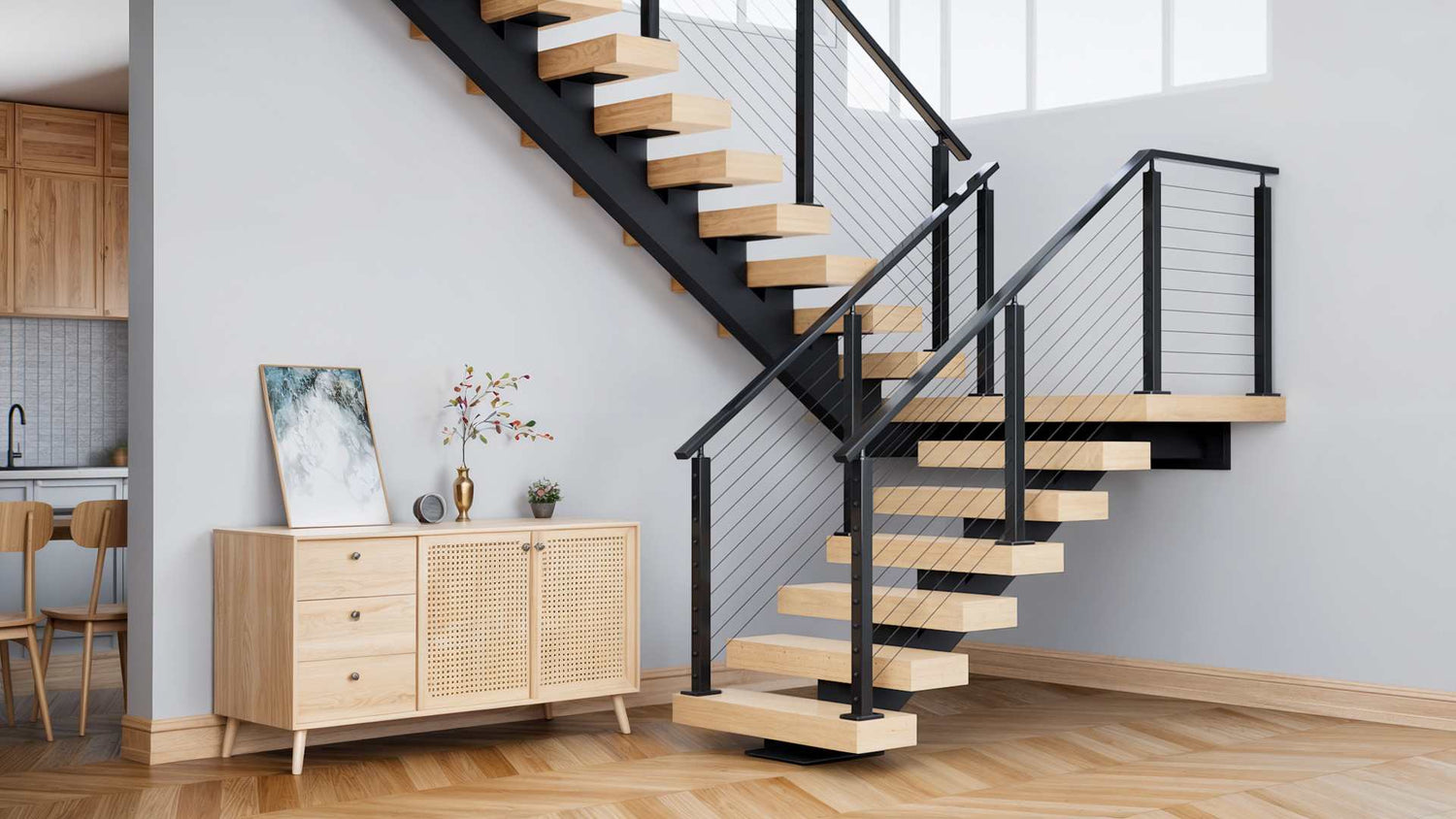 Mid Stringer Support Muzata Mono Stringer Stairs