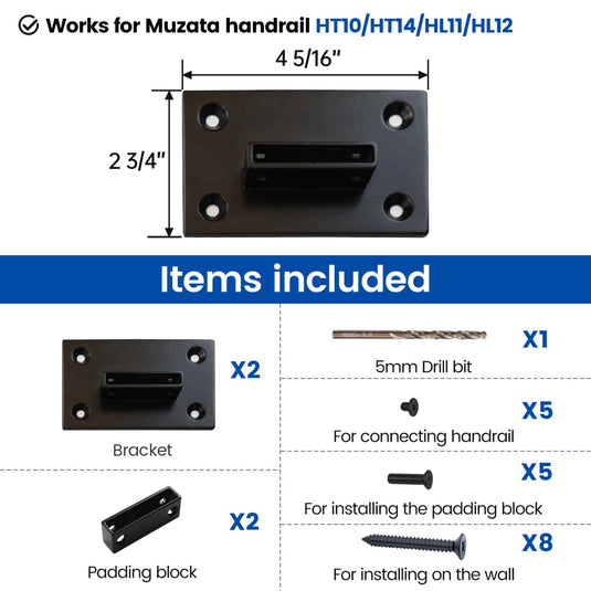 Muzata-black-handrail-end-brackets-HA34-size