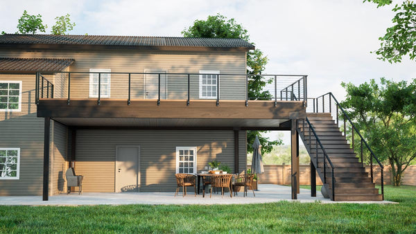 Side-mounted-cable-railing-installed-on-deck-stairs