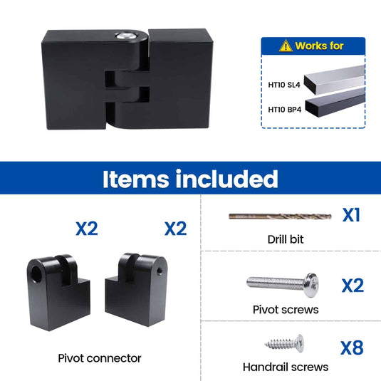 Vertical-pivot-connector-HA23-size-for-Muzata-flat-handrail