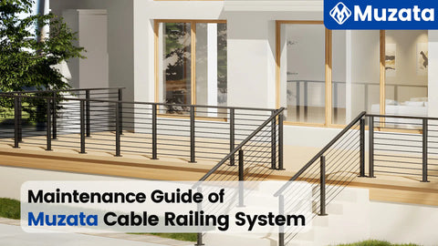 Wire rope railing maintenance guide