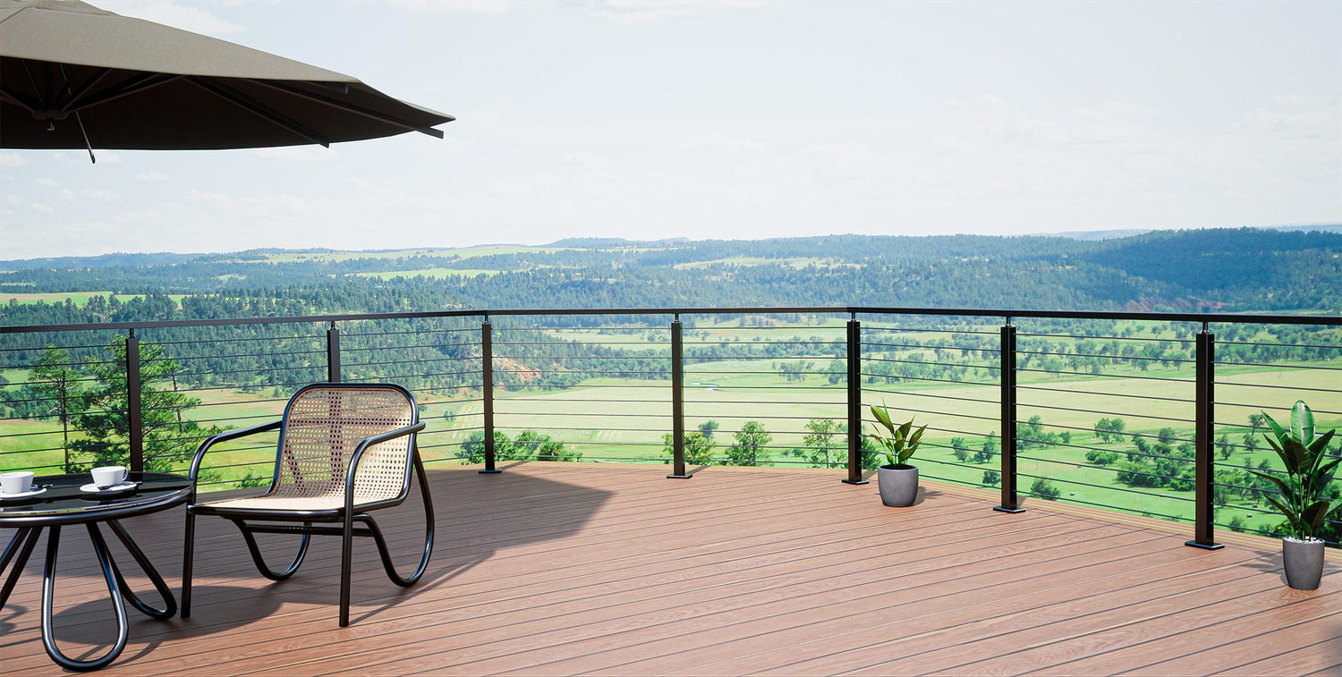 Premium Cable Railing Manufacturer & Supplier | Muzata Railing Systems